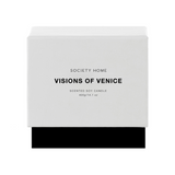 SOCIETY HOME VISIONS OF VENICE SCENTED SOY CANDLE 400G