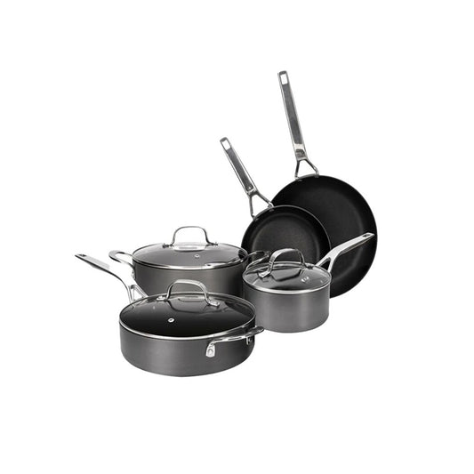 SWISS DIAMOND SWISS DIAMOND HARD ANODISED 5PC COOKWARE SET