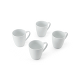 MIKASA CHALK 4PC PORCELAIN MUG SET 380ML