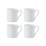 MIKASA EGRET 4PC FINE CHINA MUG SET 380ML