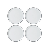 MIKASA LIMESTONE 12PC STONEWARE DINNER SET