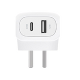 BELKIN Boost Charge Dual Wall Charger 42W - White (WCB009auWH)