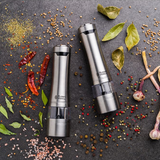 Russell Hobbs Salt & Pepper Mills - Brushed Stainless Steel