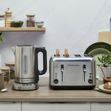 Russell Hobbs Addison 4 Slice Toaster - Brushed Stainless Steel