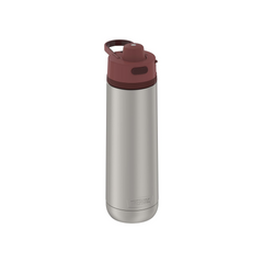 THERMOS GUARDIAN VACUUM INSULATED HYDRATION BOTTLE 710ML ROSEWOOD RED
