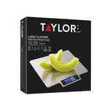 TAYLOR PRO LARGE PLATFORM STAINLESS STEEL DIGITAL KITCHEN SCALE 10KG