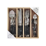 LAGUIOLE ETIQUETTE 24PC CUTLERY SET AND 6PC STEAK KNIFE COMBO