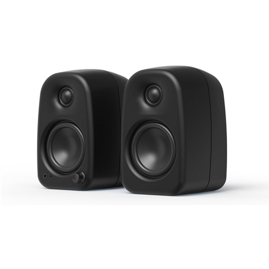 KANTO UKI PREMIUM 100W SPEAKERS WITH BLUETOOTH, USB-C, HEADPHONE OUT, PAIR
