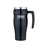 THERMOS 470ML STAINLESS KING VACUUM INSULATED TRAVEL MUG MIDNIGHT BLUE