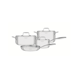TRAMONTINA GRANO 4PC TRIPLY CLAD COOKWARE SET STAINLESS STEEL