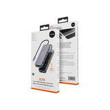 MBEAT Elite 9-in-1 USB-C Multiport Hub with Built-in M.2 NVMe SSD Enclosure