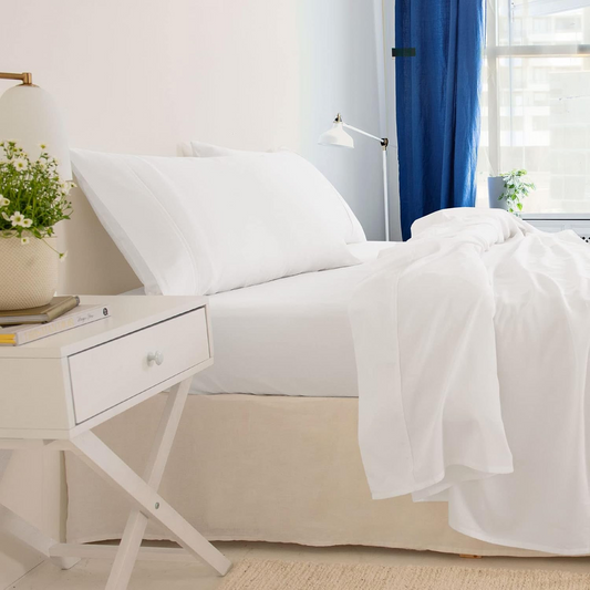 ROYAL COMFORT - Balmain 1000TC Bamboo cotton 4 piece Sheet Sets King