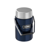 THERMOS 1.4L STAINLESS KING BIG BOSS STAINLESS STEEL FOOD JAR MIDNIGHT BLUE