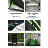 Green Fingers Grow Tent 280x140x200CM Hydroponics Kit Indoor Plant Room System