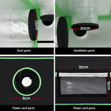 Green Fingers Grow Tent Kits 300x150x200cm Hydroponics Indoor Plant Grow System