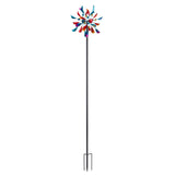 Gardeon Garden Windmill Metal Double Wind Spinner Outdoor Lawn Decor 190cm