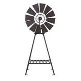 Gardeon Garden Windmill Metal Outdoor Yard Decor 120cm Bronze