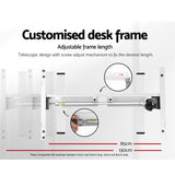 Artiss Standing Desk Motorised Sit Stand Desks White Oak 140CM