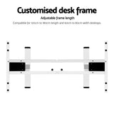 Artiss Standing Desk Frame Only Dual Motor Motorised White