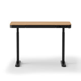Artiss Motorised Standing Desk with Storage Drawer 120cm Wood Black