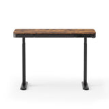 Artiss Motorised Standing Desk with Storage Drawer 120cm Rustic Brown