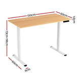 120CM Artiss Electric Standing Desk Sit Stand Desks Home Office Computer Desk