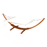 Gardeon Hammock Bed Outdoor Camping Garden Timber Hammock with Stand