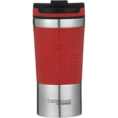 THERMOS VACUUM INSULATED TRAVEL CUP 350ML DARK RED