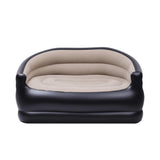 Gardeon Outdoor Air Sofa Inflatable Couch Two-Seater Lounge Chair with Pump Blow Up Couches for Camping