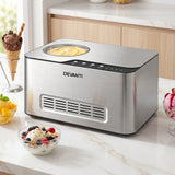 Devanti 2L 2-in-1 Ice Cream & Yogurt Maker Machine No Pre-Freezing Homemade Gelato Sorbet