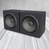 JBL STAGE 1200D DUAL 12" SUBWOOFER ENCLOSURE 500 WATTS - RMS 1000W - PEAK