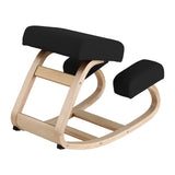 Artiss Kneeling Chair Ergonomic Posture Chair with Memory Foam Balance Stool for Home Office Gaming 120kg Weight Capacity Black