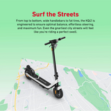 NIU ELECTRIC KICK SCOOTER KQI2 PRO GREY