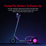 NIU ELECTRIC KICK SCOOTER KQI2 PRO GREY