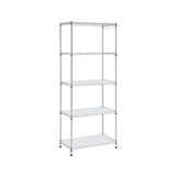 Artiss 5-Tier Kitchen Rack Shelf Shelving Unit 60x35x150CM Adjustable Metal Storage Shelves Silver