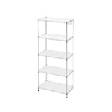 Artiss 5-Tier Kitchen Rack Shelf Shelving Unit 60x35x150CM Adjustable Metal Storage Shelves Silver
