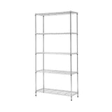 Artiss 5-Tier Kitchen Rack Shelf Shelving 90x35x182CM Adjustable Metal Storage Shelves
