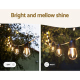 82m Festoon Lights Christmas Fairy String Lights Outdoor Party Garden Decor