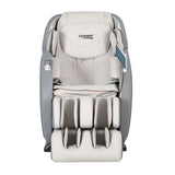 Livemor 4D Massage Chair Recliner - Full Body SL-Track Zero Gravity with AI Body Scan, Deep Tissue Electric Massager with Heat, 12 Auto Programs, LCD Touchscreen & Bluetooth, Grey