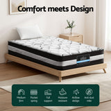 Giselle Bedding 30cm Mattress Medium Firm King Single