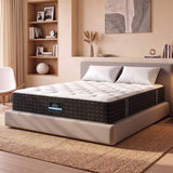 Giselle Queen Reversible Spring Mattress Cashmere Cover Gel Foam Firm 35cm