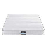 Giselle King Mattress 20cm with Reinforced Edge Support Egg-Crate Foam