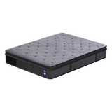 Levitex 33 cm Mattress 8.0 Extra Firm 7-Zone Pocket Spring Mattress with Dual-Row Edge Support & Breathable Knit Cover Queen