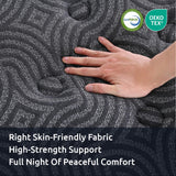 Levitex 34 cm Pocket Spring Mattress with Reinforced Edge Support & 5-Zone Pressure Relief Breathable Gel Memory Foam Hybrid Mattress for Back Pain King Single