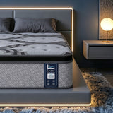 Levitex 5-Zone Pocket Spring Mattress with Latex & Memory Foam 7.5 Firm Hybrid Mattress for Extra Lumbar & Shoulder Support 34 cm Thickness King