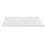 Giselle 8cm Memory Foam Mattress Topper Lavender Infused Bamboo Cover 7-Zone King