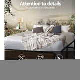 Artiss Bed Frame Metal Bed Frame Bed Base OSLO - Double