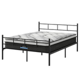 Artiss Bed Frame Double Metal Bed Frames SOL with Mattress