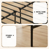 Artiss Bed Frame Double Metal Bed Frames SOL with Mattress