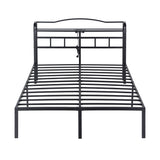 Artiss Bed Frame Queen Size with Charging Station WAVE